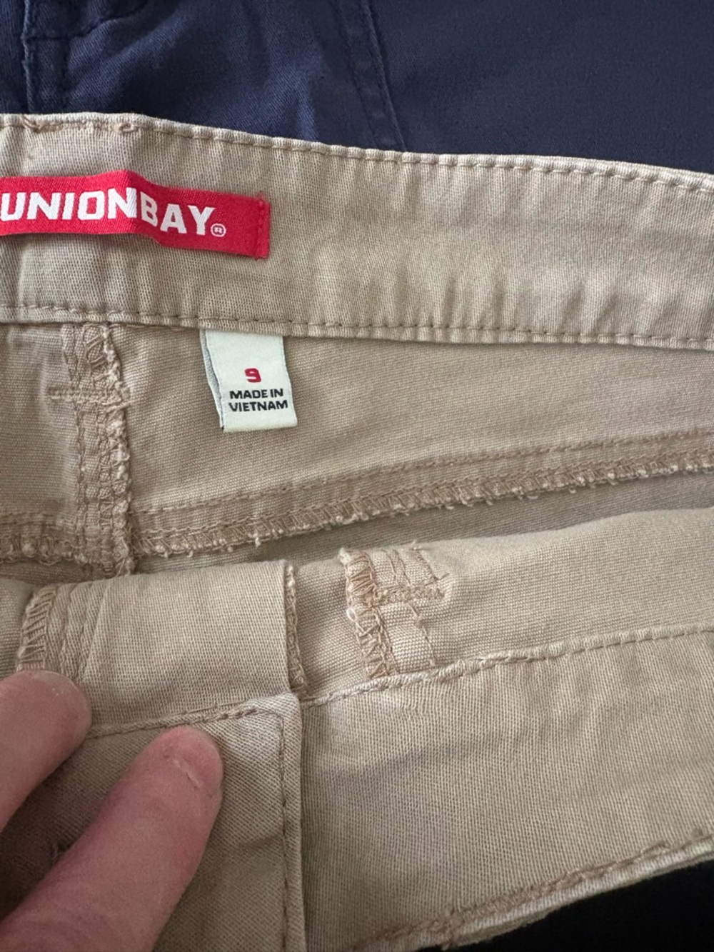 UNIONBAY Women's Darcy Jean Shorts Bundle - Black, Khaki, Navy, Cream - Picture 3 of 5
